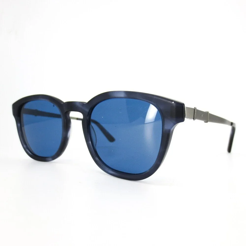 Robert Marc Sunglasses 916 307M Matte Blue Tortoise Gray Frames with Blue Lenses